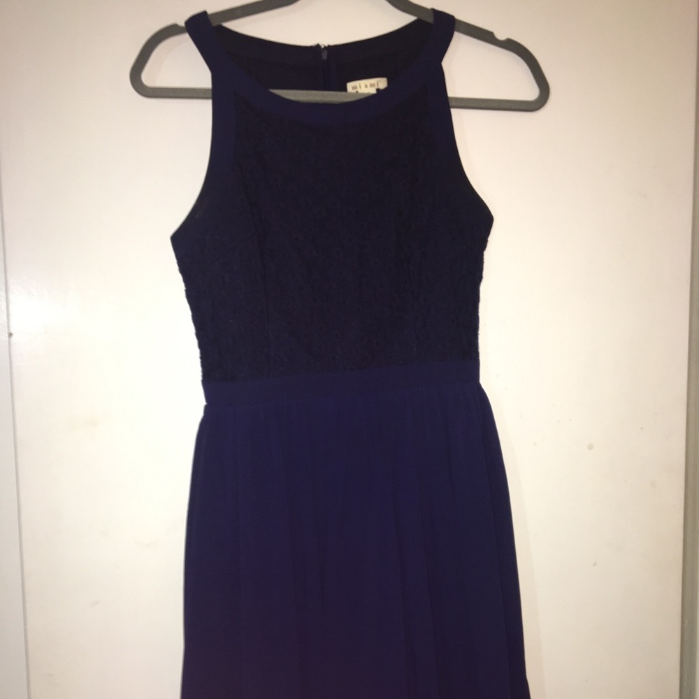 Navy blue dress